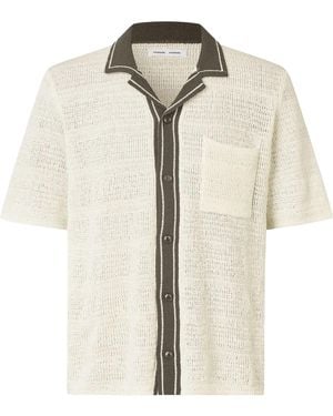 Samsøe & Samsøe Camicia Sapercy Clear Cream - White