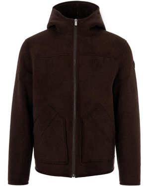 Colmar Giubbino Soft Syntthetic Cappuccio Coffee - Brown
