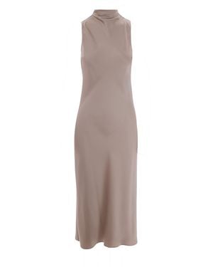 Patrizia Pepe Elegant Mini Dress For - Brown