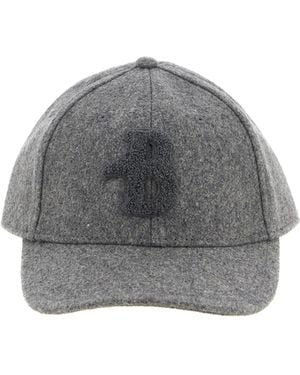 Ballantyne Cappellino Logo Derby - Gray
