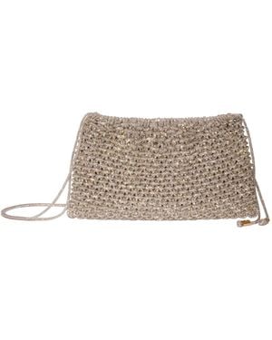 HIBOURAMA Borsa Penelope Golden Shadows - Gray