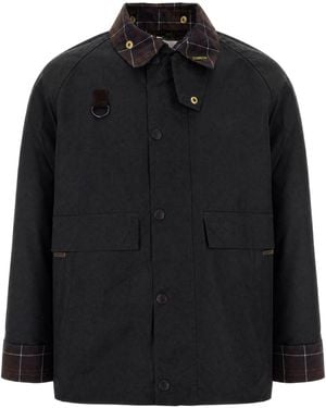 Barbour Giacca Spey Icons Sage - Black