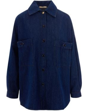 Sessun Overshirt Nevada - Blue