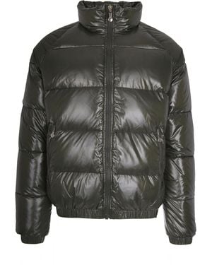 Pyrenex Piumino Bomber Laccato Vintage Mythic - Grey