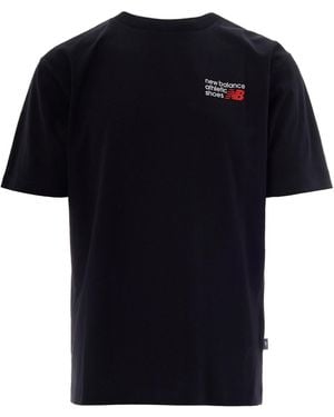 New Balance T-Shirt Athletics - Black