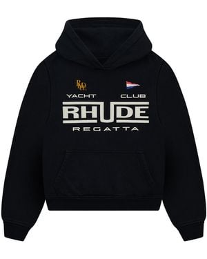 Rhude Regatta Vintage Sweatshirt - Black