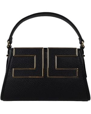 Elisabetta Franchi Borsa Tote Piccola Nera - Nero
