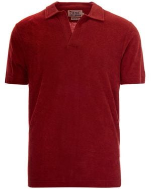 MC2 Saint Barth Polo Shirt Jeremy Terry - Red