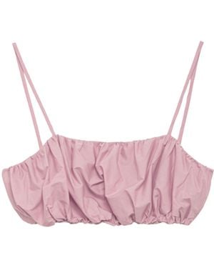 Alpha Studio Top Arricciato Rosa - Pink