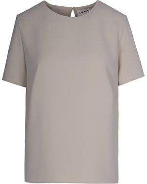 P.A.R.O.S.H. Blusa Morbida Burro - Grigio