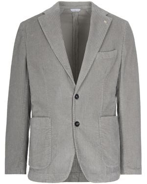 Manuel Ritz Blazer Monopetto Grigio - Gray