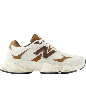 New Balance Trainers 9060 Breakfast Tea - White