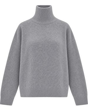 Liu Jo Dolcevita Spazzolato Grigio Melange - Gray