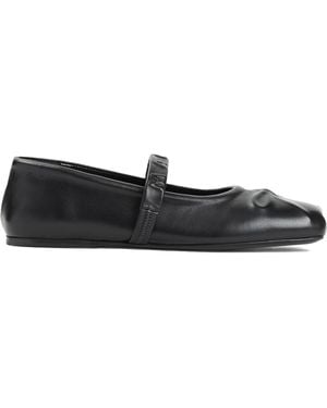 Marni Ballerine Mary Jane - Nero