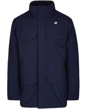 K-Way Giubbino Manuel Warm Ottoman Depth - Blue