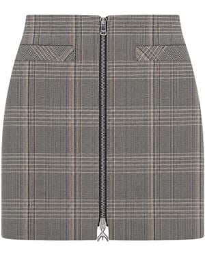 Patrizia Pepe Minigonna Check - Grey
