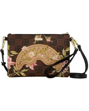 Sprayground Pochette Ai Henny Floral - Brown
