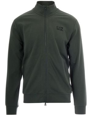 EA7 Zip-Up Sweatshirt - Green