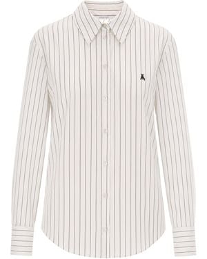 Patrizia Pepe Camicia Gessata Onyx Stripes - White