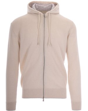 Eleventy Maglia Full Zip - Pink