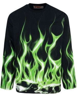 PDF CHANNEL T-Shirt La Flame - Green