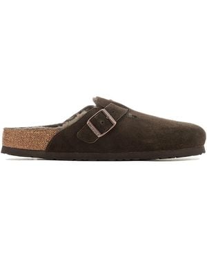 Birkenstock Ciabatta Boston Shearling - Brown