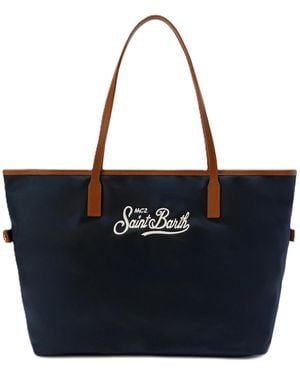 MC2 Saint Barth Borsa City Nylon Blu - Black