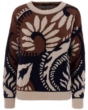 Weekend by Maxmara Maglione Con Motivo Jacquard - Nero