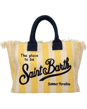 MC2 Saint Barth Borsa Colette Pop Stripes - Metallic