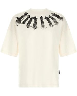 Palm Angels T-Shirt Logo Loose Off - White