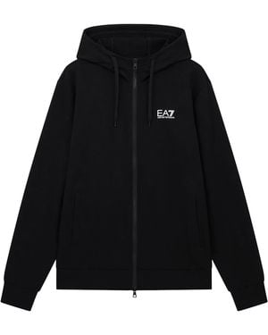 EA7 Sweatshirt Small Core Identity - Black