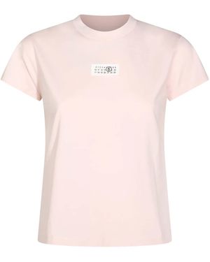 MM6 by Maison Margiela T-Shirt Numeric - Pink