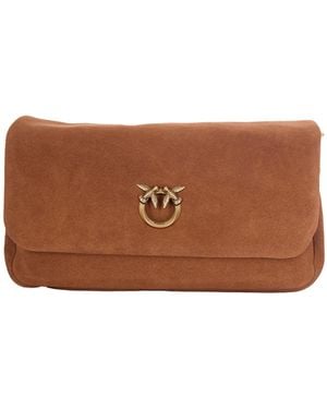 Pinko Baguette Bag Click Soft - Brown