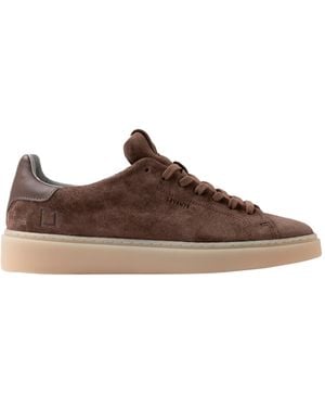Date Trainer Levante Suede Taupe - Brown