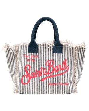 MC2 Saint Barth Borsa Vanity Stripes - Red