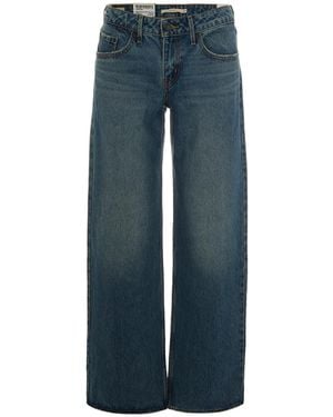 Levi's High-Waist Wide-Leg Jeans - Blue