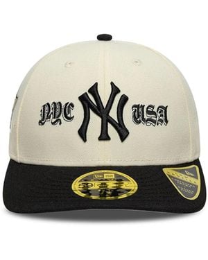 KTZ Cappellino 59Fifty Ny Yankees Mlb Cooperstown Crema - White