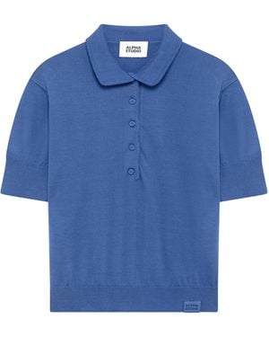 Alpha Studio Polo Easy To Style Marini - Blue