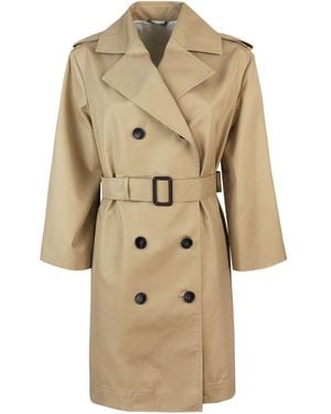 Weekend by Maxmara Trench Doppiopetto Elodia - Neutro