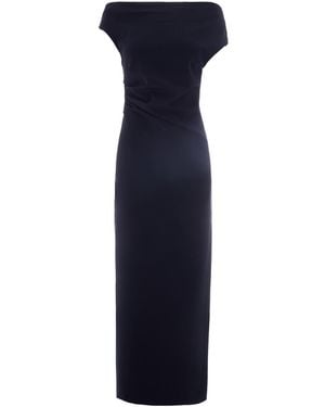 P.A.R.O.S.H. Elegant Mini Dress For - Blue