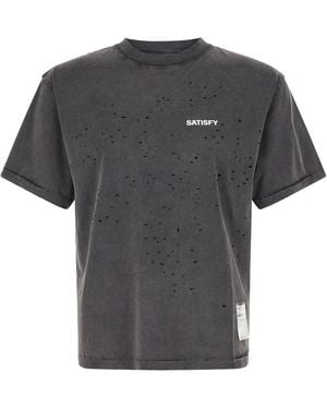 Satisfy T-Shirt Mothtech Aged Sab - Grey