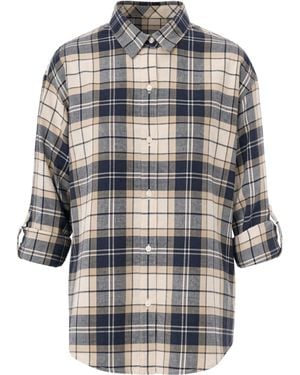 Barbour Camicia Birchwood Tartan - Gray