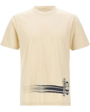 C.P. Company T-Shirt Bottom Logo Frozen Dew - White