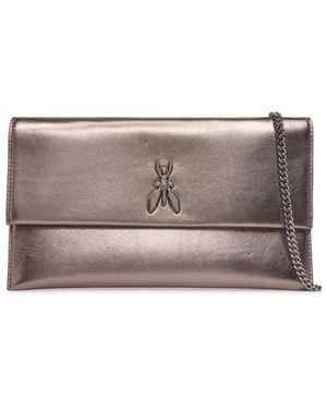 Patrizia Pepe Pochette Fly Mercury - Grey