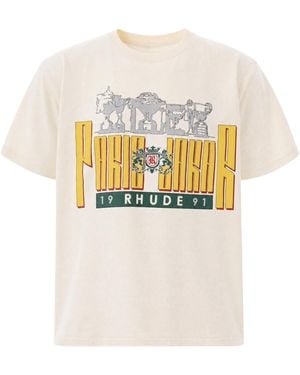 Rhude Graphic T-Shirt - White
