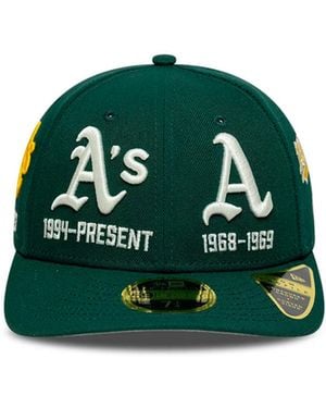 KTZ Cappellino 59Fifty Athletics Mlb Historic Dark - Green