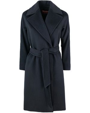 Max Mara Cappotto Ravenna Nero - Blue