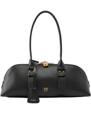 Pinko Borsa Bowling Escape Big - Black