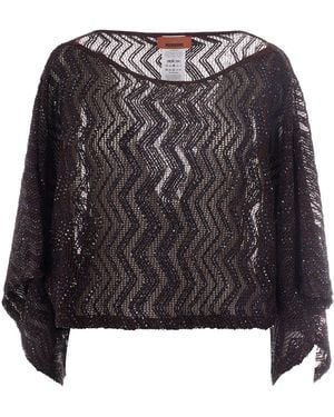 Missoni Chic Mini Top For - Black