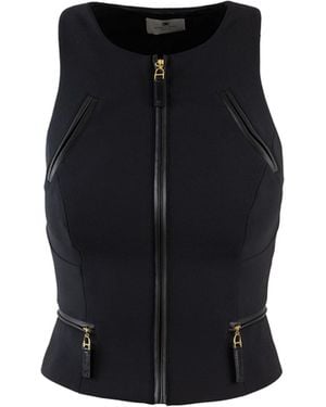 Elisabetta Franchi Top - Black